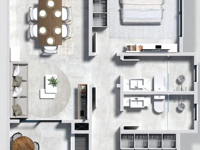 Imagem 5: Farol de Orange Apartamento com 2 dormitórios