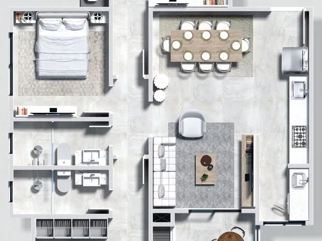 Imagem 8: Farol de Orange Apartamento com 2 dormitórios