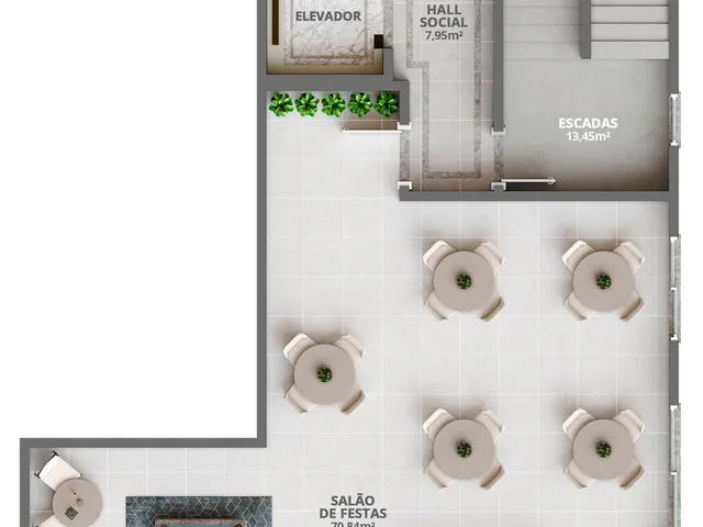Imagem 3: Saint Germain Apartamento com 2 dormitórios