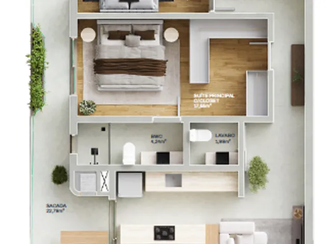 Imagem 6: Oceean Apartamento com 4 dormitórios