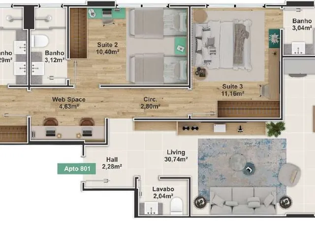 Imagem 3: Venetian - Residencial