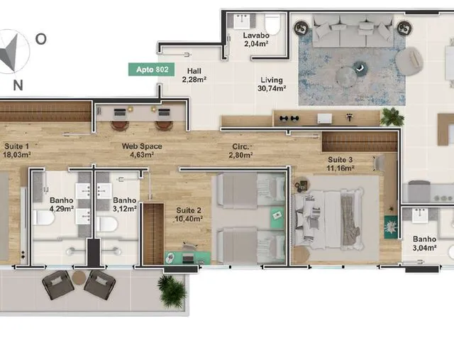 Imagem 4: Venetian - Residencial