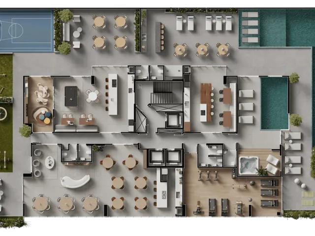 Imagem 2: Volo Riviera Apartamento com 3 dormitórios
