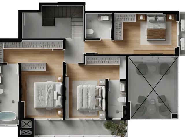 Imagem 12: Volo Riviera Apartamento com 3 dormitórios
