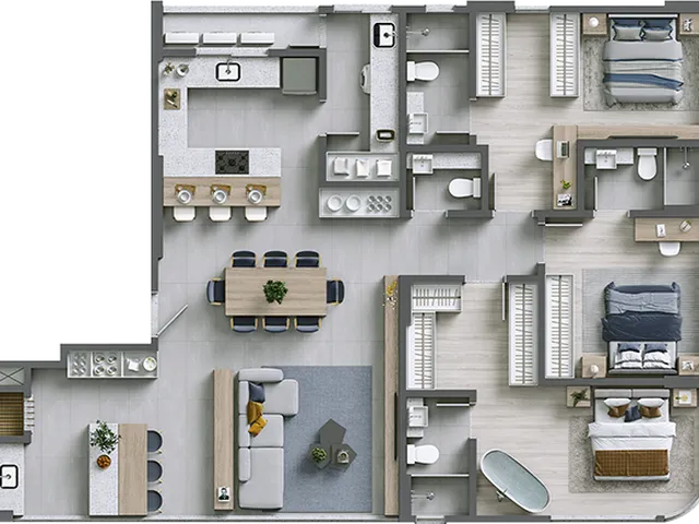 Imagem 3: COBERTURA RESIDENCIAL em Balneário Camboriú - SC, Centro