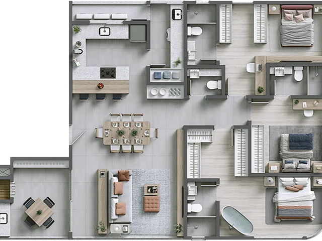 Imagem 4: COBERTURA RESIDENCIAL em Balneário Camboriú - SC, Centro