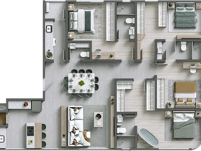 Imagem 5: COBERTURA RESIDENCIAL em Balneário Camboriú - SC, Centro