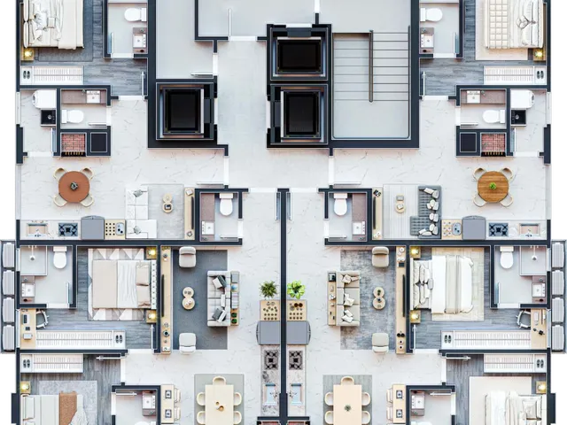 Imagem 2: Firenze Tower Apartamento com 1 dormitório