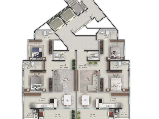 Imagem 15: Nelson Santos Apartamento com 2 dormitórios