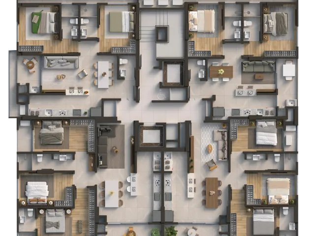 Imagem 3: Square Apartamento com 2 dormitórios