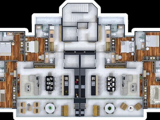 Imagem 5: D6 Ocean View Apartamento com 3 dormitórios