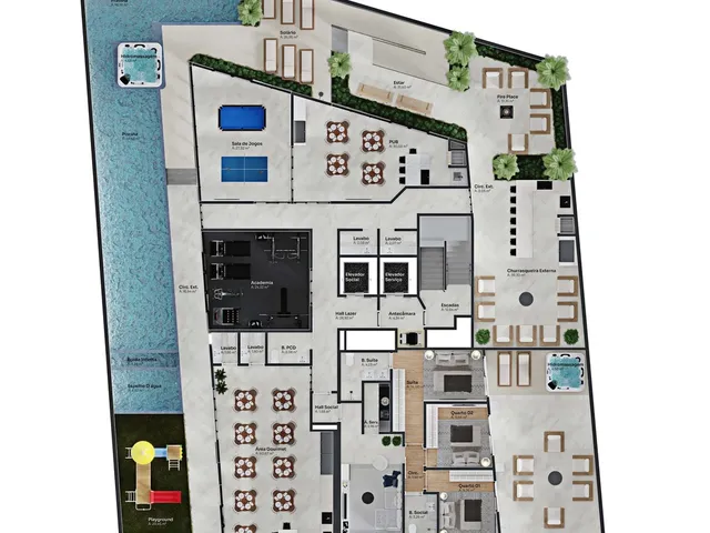 Imagem 2: Elegance Tower Apartamento com 3 dormitórios