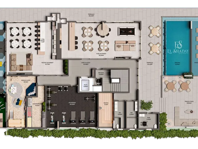 Imagem 4: El Shaday Apartamento com 3 dormitórios