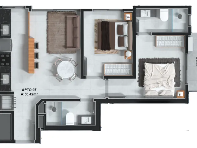 Imagem 12: Arco do Triunfo - Residencial - Arco do Triunfo - Residencial