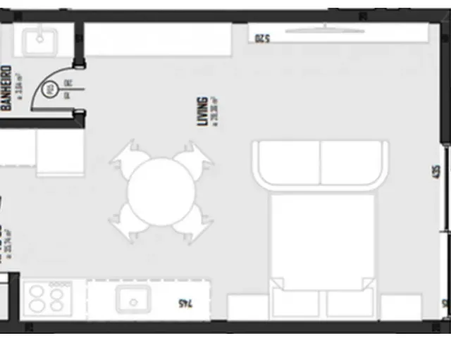 Imagem 4: Rock Studios Apartamento com 1 dormitório