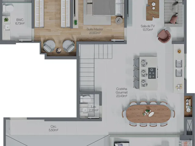 Imagem 6: Porto Verano Apartamento com 3 dormitórios