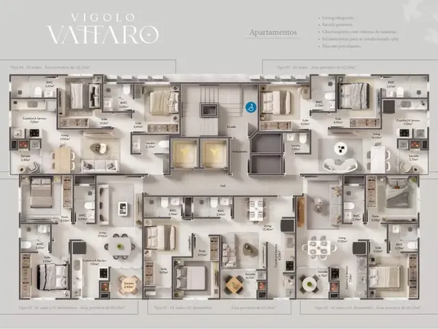 Imagem 3: Vigolo Vattaro Apartamento com 2 dormitórios