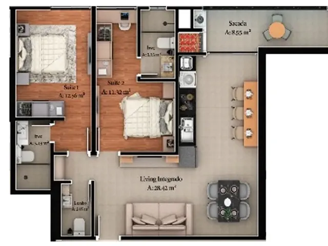 Imagem 2: Acácia Garden Residence