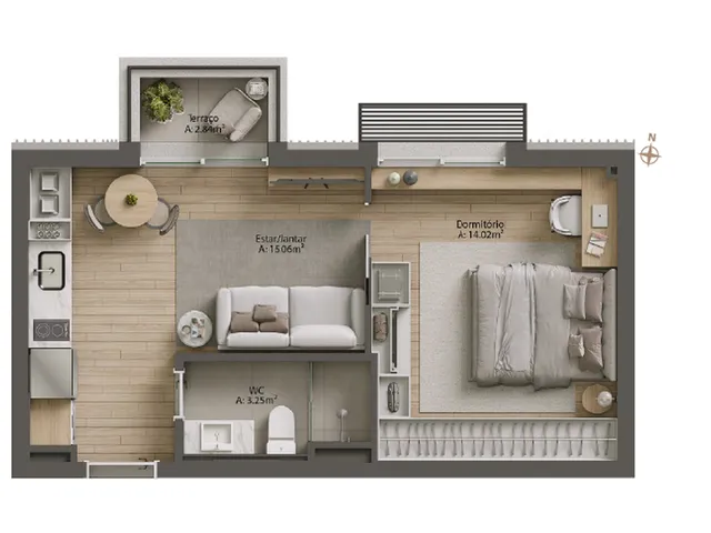 Imagem 4: Sync Moinhos - Residencial