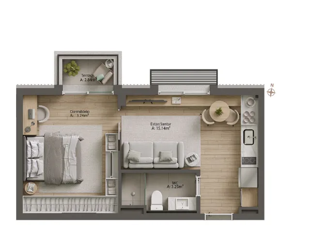 Imagem 5: Sync Moinhos - Residencial