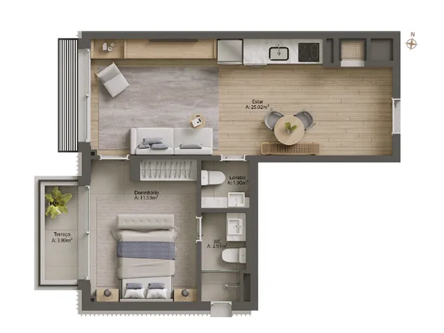 Imagem 7: Sync Moinhos - Residencial