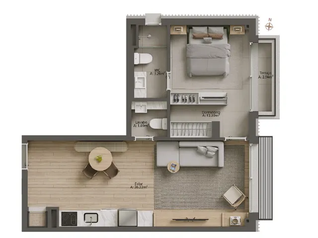 Imagem 8: Sync Moinhos - Residencial