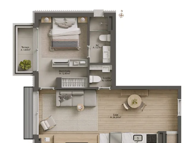 Imagem 9: Sync Moinhos - Residencial