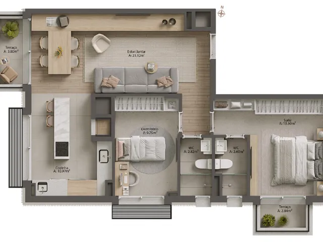 Imagem 10: Sync Moinhos - Residencial