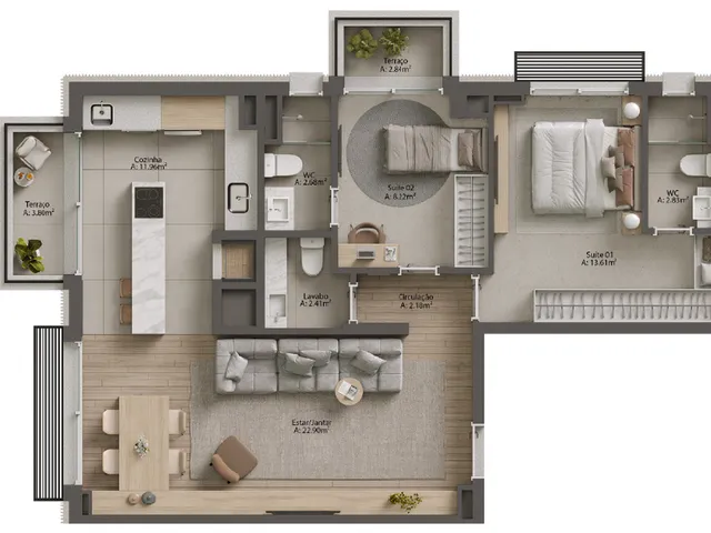 Imagem 13: Sync Moinhos - Residencial