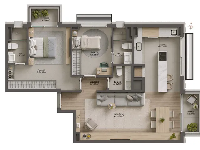 Imagem 14: Sync Moinhos - Residencial