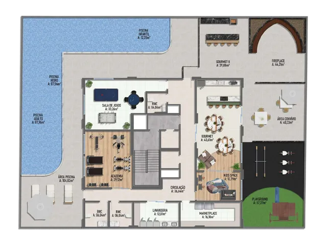 Imagem 2: Neo Edge Apartamento com 2 dormitórios