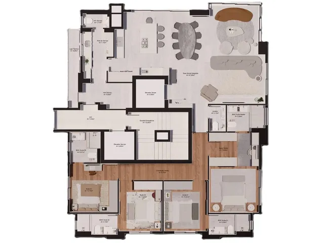 Imagem 5: COBERTURA RESIDENCIAL em Balneário Camboriú - SC, Centro