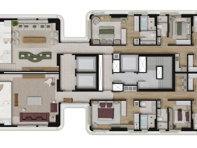 Imagem 3: Orgânica Apartamento com 4 dormitórios