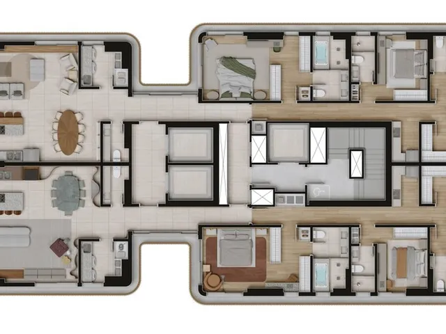 Imagem 6: Orgânica Apartamento com 4 dormitórios