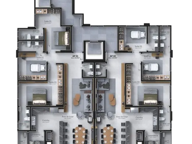 Imagem 1: COBERTURA RESIDENCIAL em Balneário Camboriú - SC, Centro