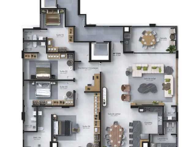 Imagem 3: COBERTURA RESIDENCIAL em Balneário Camboriú - SC, Centro