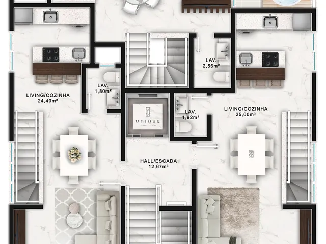 Imagem 3: Noma Home Apartamento com 2 dormitórios