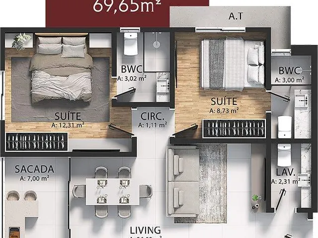 Imagem 6: Augustus Residence
