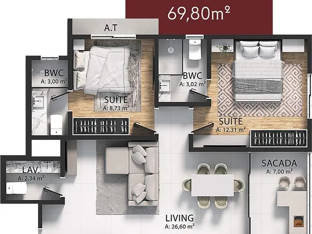 Imagem 7: Augustus Residence