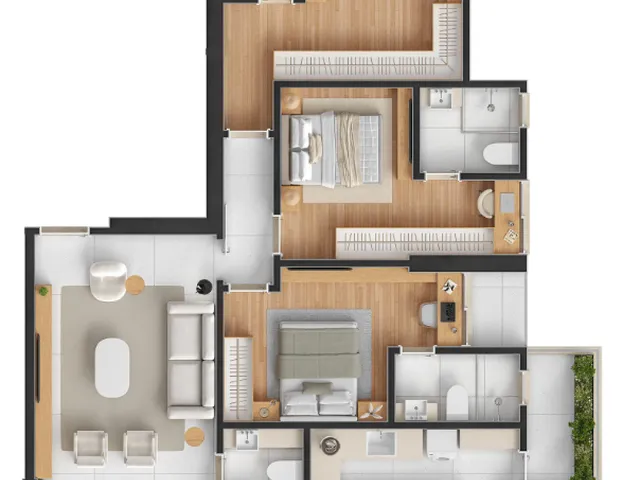 Imagem 4: West Park Apartamento com 3 dormitórios
