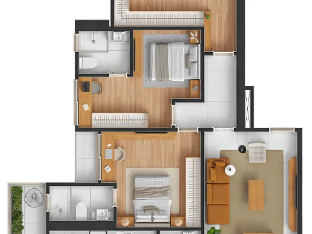 Imagem 5: West Park Apartamento com 3 dormitórios