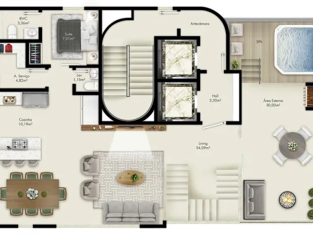Imagem 4: Bonne Vie Apartamento com 3 dormitórios