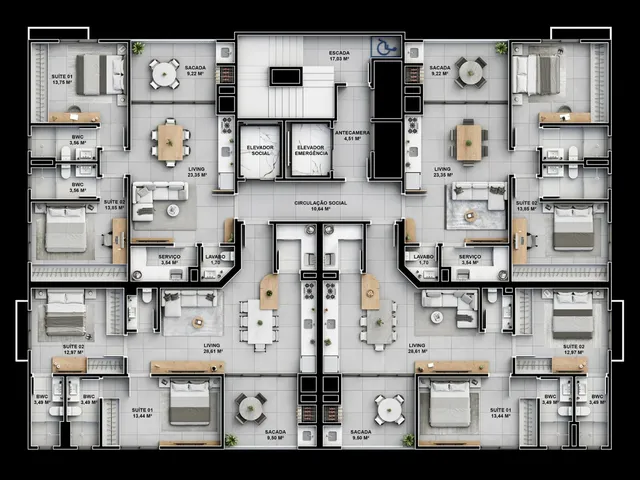 Imagem 3: Gran Canaria Apartamento com 2 dormitórios
