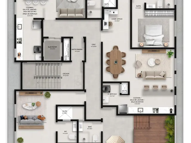 Imagem 2: Argos Apartamento com 3 dormitórios