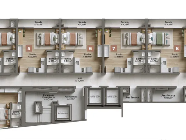 Imagem 5: Versus Apartamento com 1 dormitório