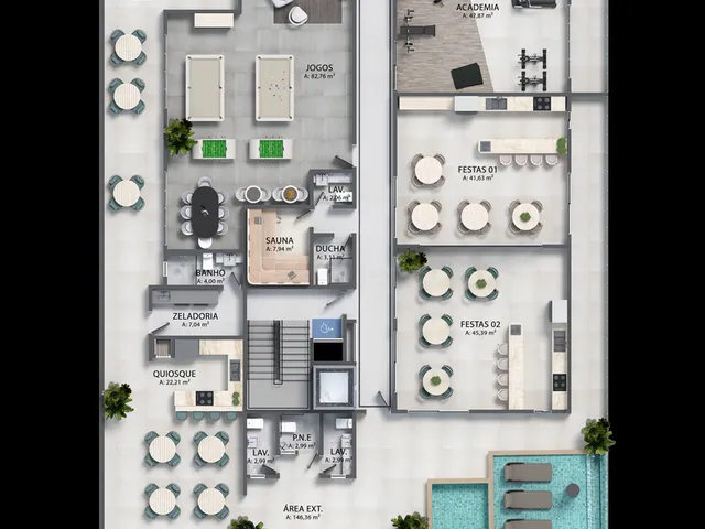 Imagem 11: Kuara Residence Apartamento com 3 dormitórios