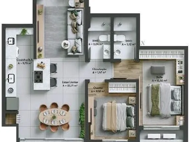 Imagem 7: Mhaus - Mhaus Apartamento com 3 dormitórios