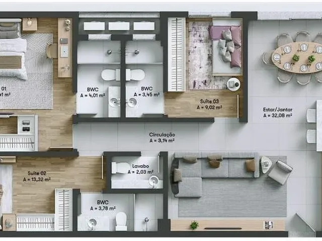 Imagem 11: Mhaus - Mhaus Apartamento com 3 dormitórios