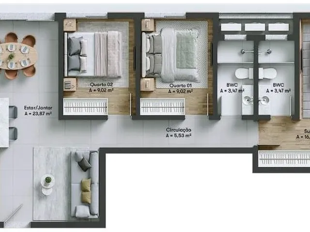 Imagem 12: Mhaus - Mhaus Apartamento com 3 dormitórios