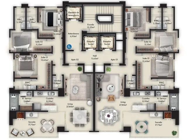 Imagem 3: Diamante Residence